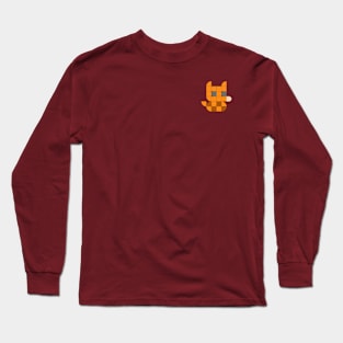 Cute Lil Foxy Fox (Crest) Long Sleeve T-Shirt